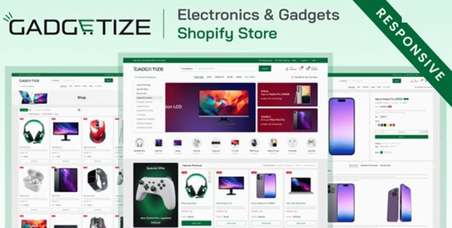 Gadgetize Computer Gadgets Shopify Theme