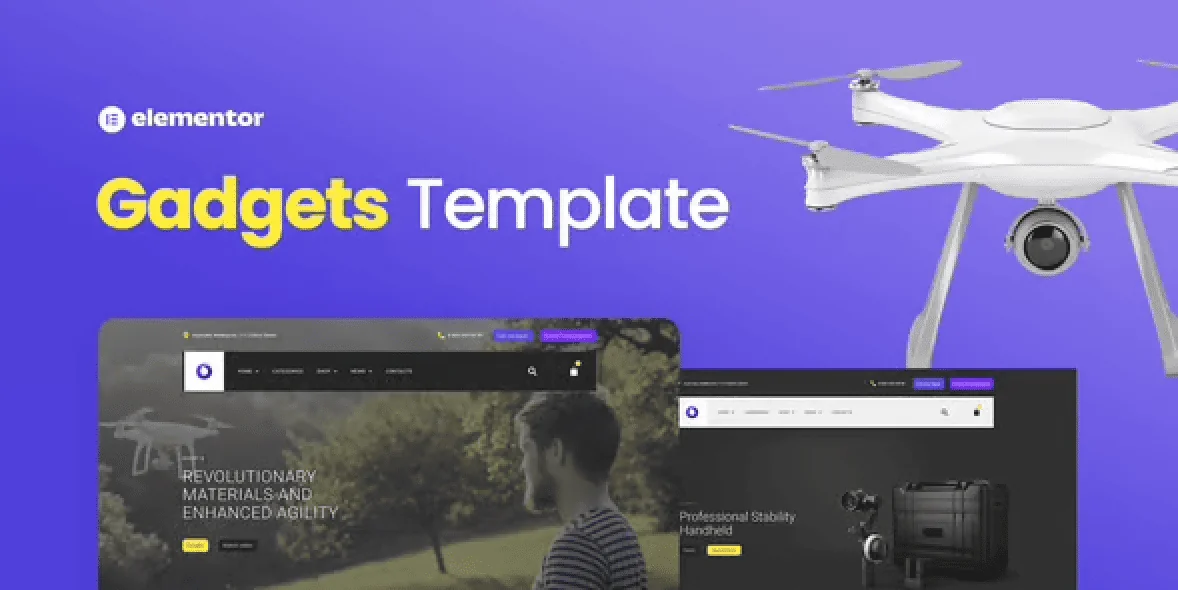 Bzzz – Gadgets eCommerce Elementor Template Kit