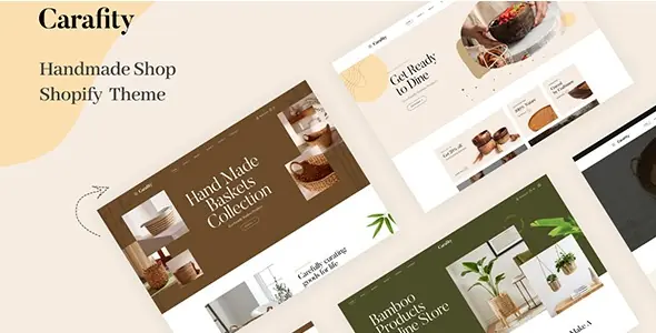 Carafity Bamboo Handmade Prestashop Theme