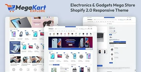 Megakart Electronics and Gadget Shopify Theme