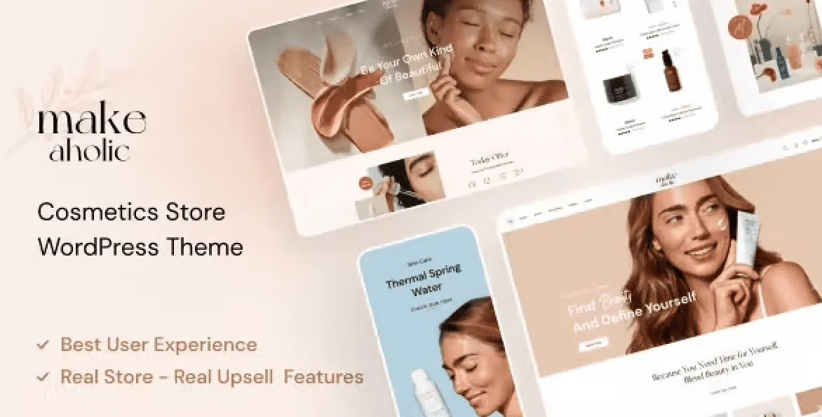 Makeaholic – Beauty Cosmetics WordPress Theme