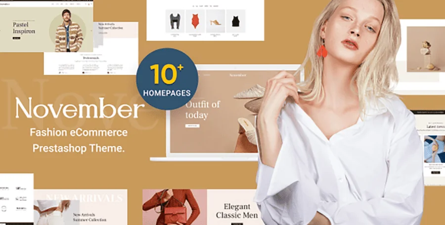 November Fashion PrestaShop Theme