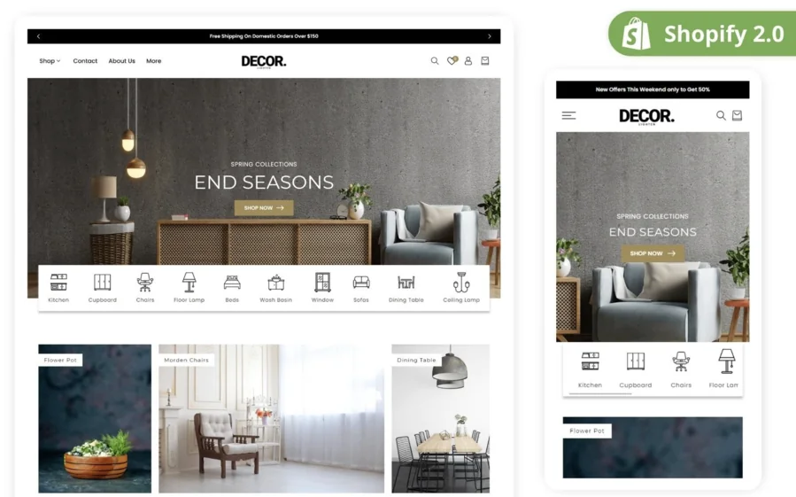Multipurpose Best Shopify Furniture and Home Decor