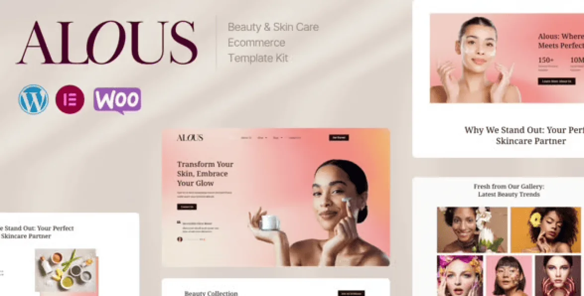 Alous – Beauty and Skin Care Ecommerce