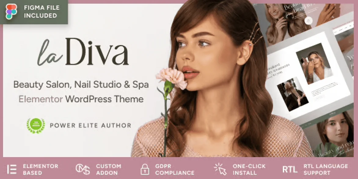 La Diva – Beauty Salon and Spa WordPress Theme