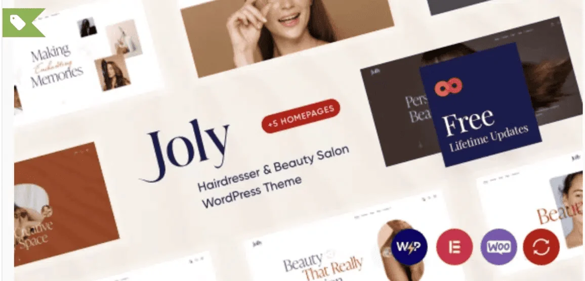 Joly – Hairdresser & Beauty Salon WordPress Theme