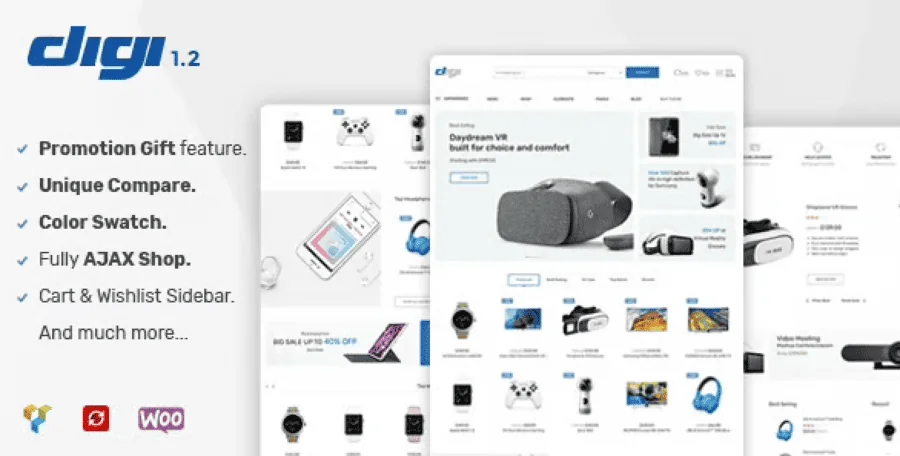 Digi Electronics Store WooCommerce Theme