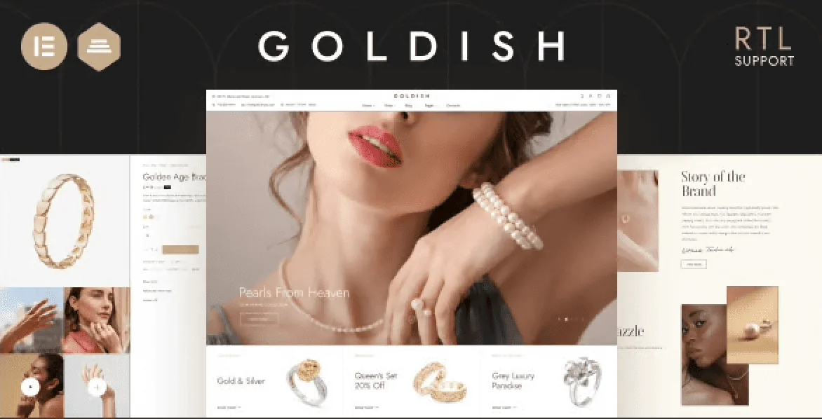 Goldish – Jewelry Store WooCommerce Theme