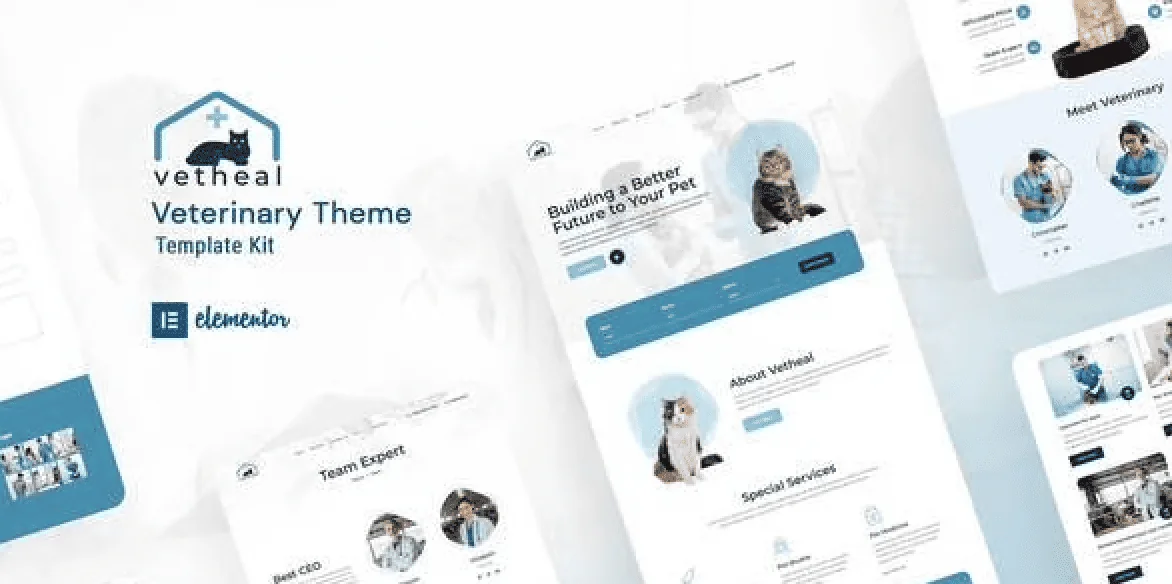 Vetheal – Veterinary Clinic Elementor