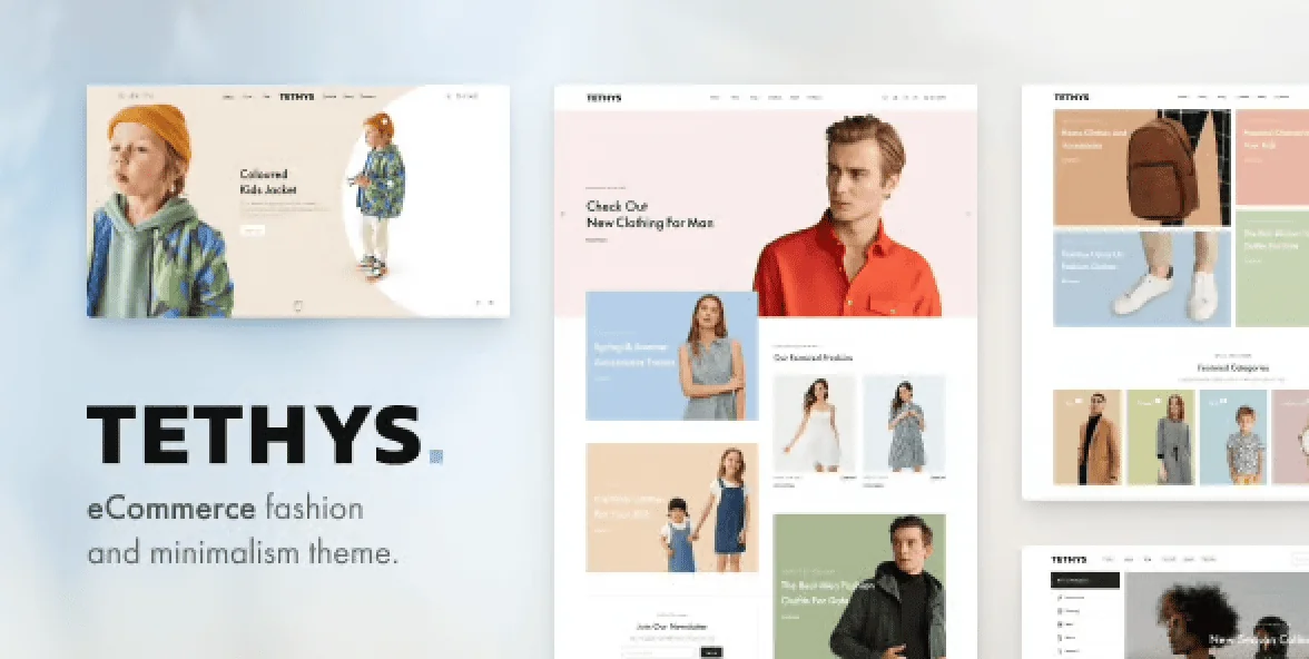 Tethys – Fashion and Minimalism Theme
