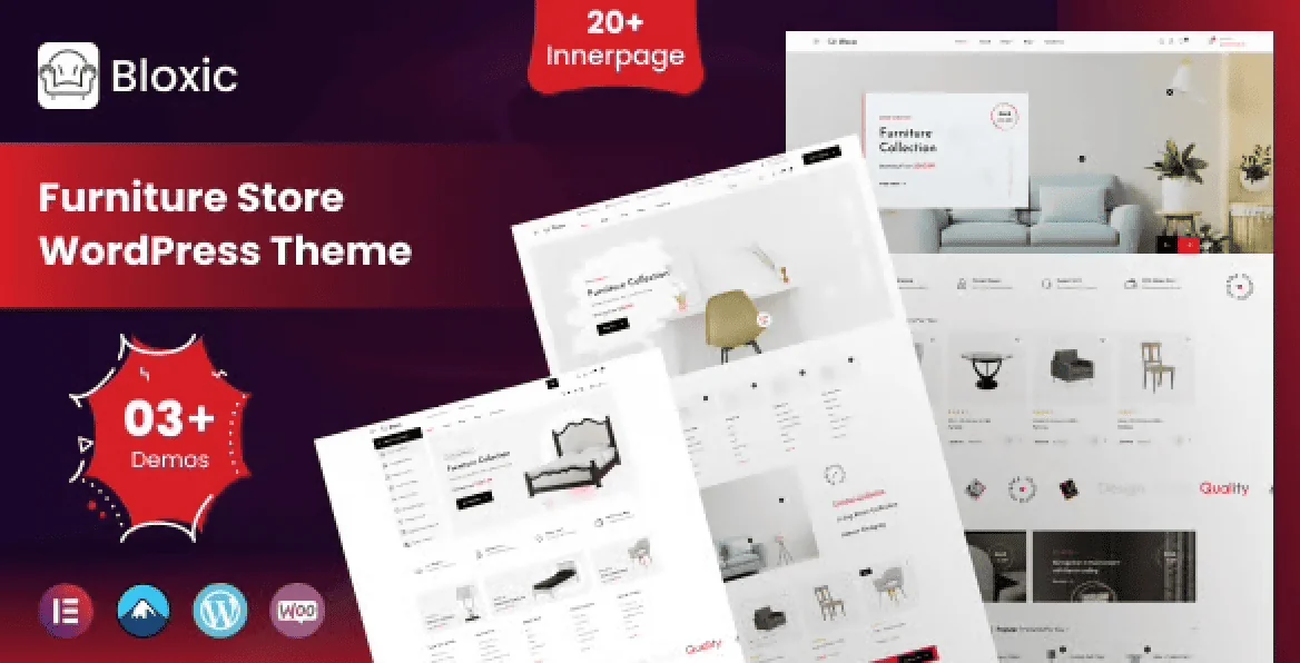Bloxic – Furniture Store WooCommerce Theme
