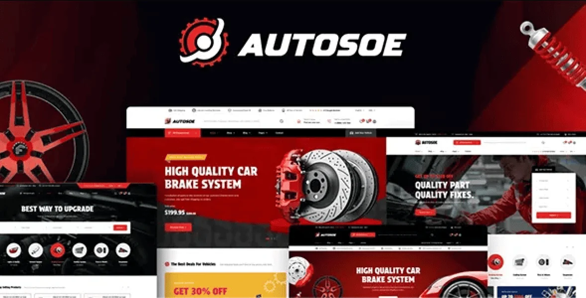 Autosoe Elementor - Auto Parts Prestashop Theme
