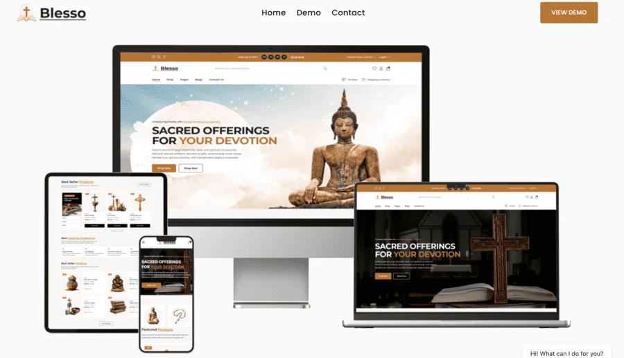 Blesso Multipurpose Religion Church Shopify Theme