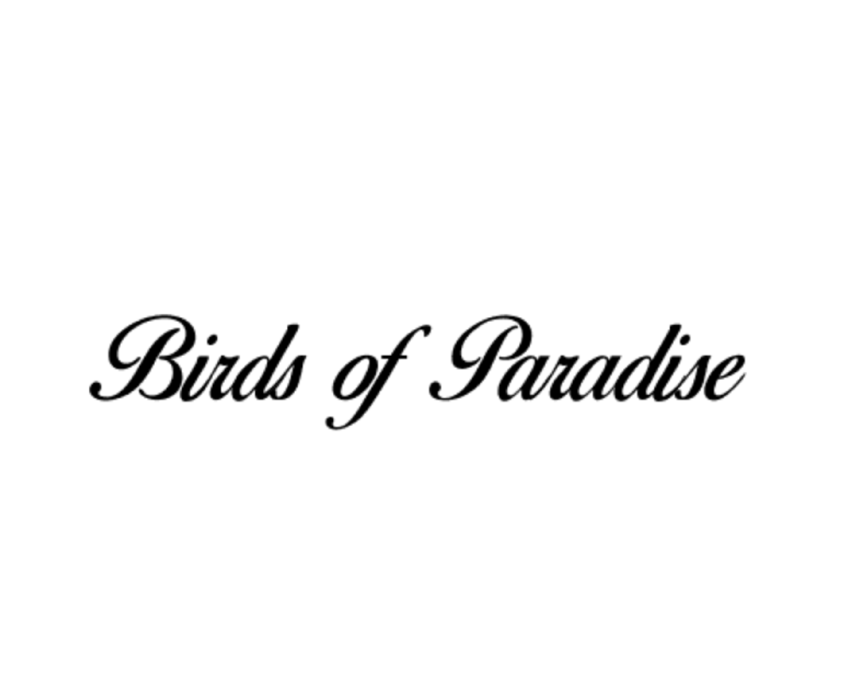 Birds of Paradise